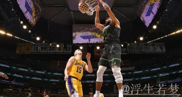 戈贝尔称霸内线 森林狼击败湖人 戈贝尔称霸内线 森林狼击败湖人